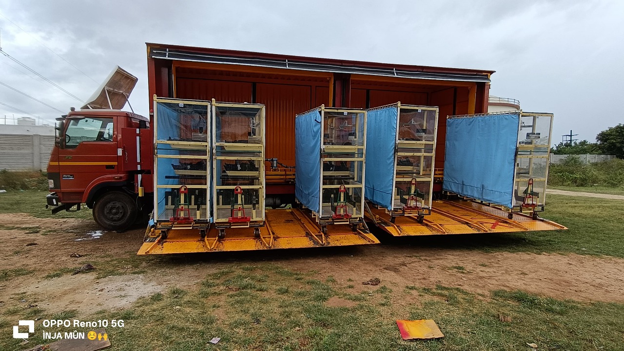 Gas Bottle Tail Lift for Big Vehicle